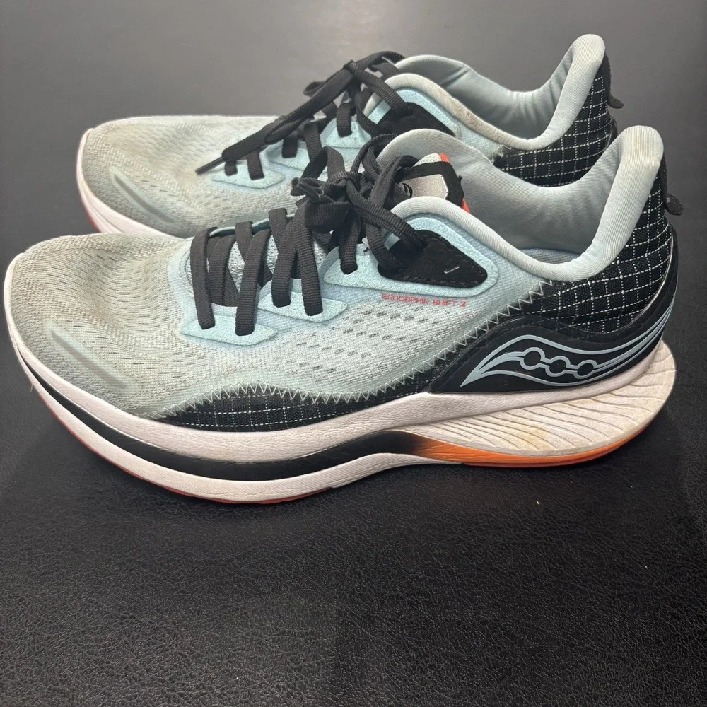 Saucony Women's Endorphin Shift 2 Running Shoe Powder Scarlet‎ 8 US Sneakers